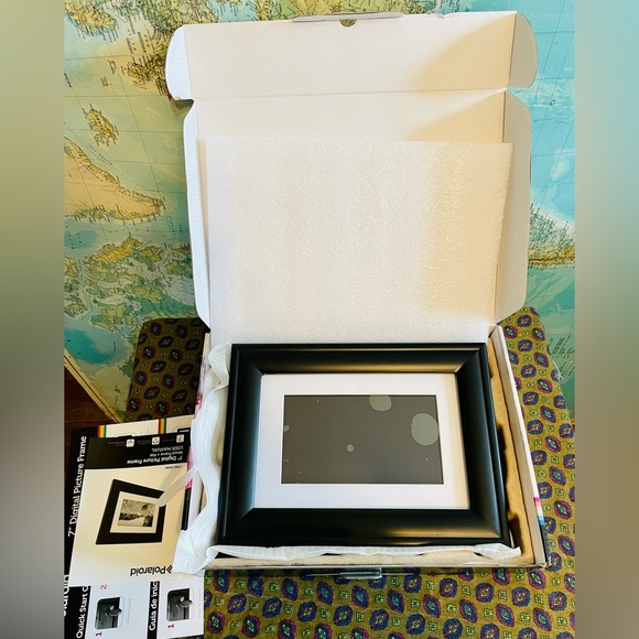7" Polaroid Digital Picture Frame PDF-750W NWT - Picture 5 of 6